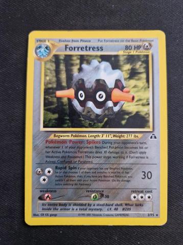 Forretress 002 Holo - Zeldzame Pokémonkaart! beschikbaar voor biedingen