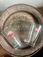 2 Amstel bierglazen 24 uurs zeilevenement, Ophalen of Verzenden, Nieuw, Glas of Glazen, Amstel