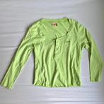 Lichtgroene half button-up Guess shirt met lange mouwen, Kleding | Dames, Groen, Gedragen, Maat 38/40 (M), Ophalen of Verzenden