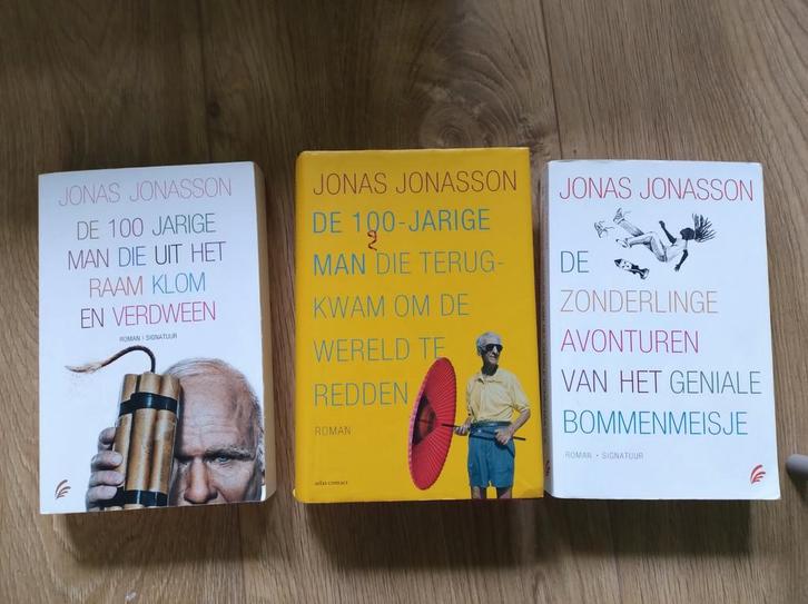 Jonas Jonasson - 3 Boeken, Boeken, Chicklit, Ophalen of Verzenden