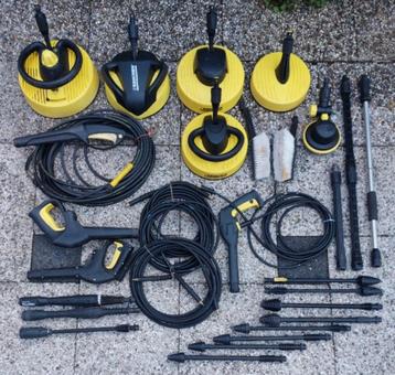Kärcher accessoires, o.a.: terrasreinigers en (auto-)borstel beschikbaar voor biedingen