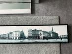 Panorama foto Den Bosch markt in lijst Monart, Ophalen, 1940 tot 1960, Noord-Brabant