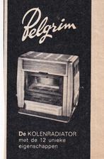 Retro reclame 1962 Pelgrim kolenradiator kachel, Verzamelen, Retro, Overige typen, Ophalen of Verzenden