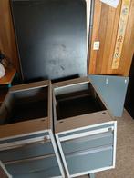 Vintage stalen bureau, Ophalen, Gebruikt