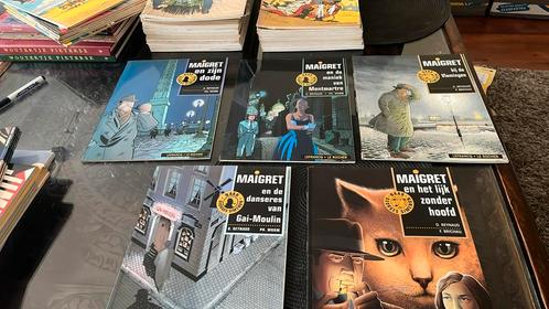ALS NIEUW / SERIE MAIGRET compleet 1 tm 5, Boeken, Stripboeken, Nieuw, Complete serie of reeks, Ophalen of Verzenden