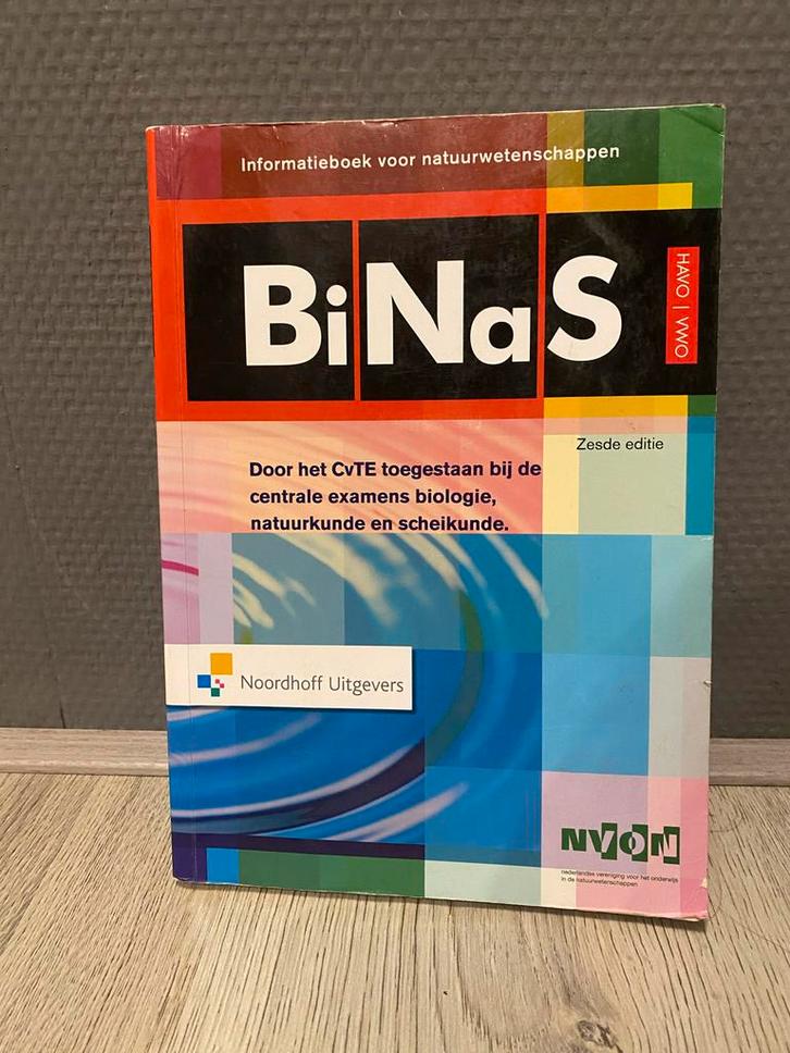 BiNaS 6e editie HAVO/VWO, Boeken, Schoolboeken, Gelezen, Biologie, HAVO, Ophalen of Verzenden
