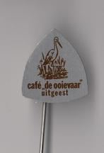 Uitgeest Café de Ooievaar speldje, Verzamelen, Speldjes, Pins en Buttons, Gebruikt, Niet vindbaar, Niet vindbaar, Speldje of Pin