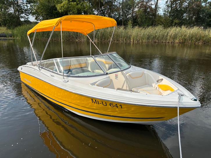 Monterey 180 FS 3.0L volvo penta speedboot, Watersport en Boten, Jetski's en Waterscooters, Gebruikt, 120 tot 200 pk, Benzine