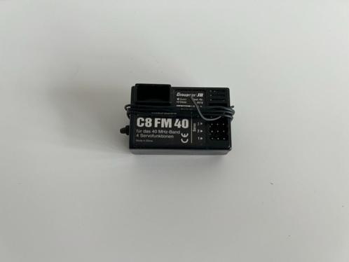 Graupner JR 40mhz C8 FM 40 4 channel rc, Hobby en Vrije tijd, Modelbouw | Radiografisch | Auto's, Nieuw, Onderdeel, Elektro, Overige schalen