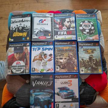PS2 Games (10) beschikbaar voor biedingen