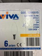 Wiva E14 LED Lamp Opale 2W, Led-lamp, Minder dan 30 watt, Soft of Flame, E14 (klein)