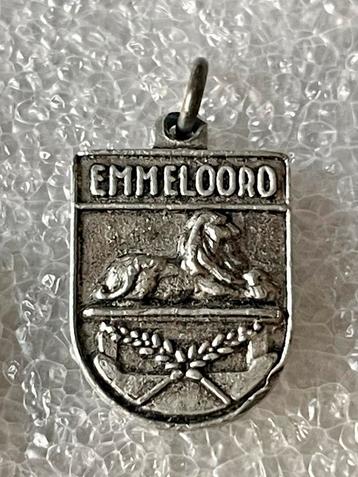 Emmeloord Wapen Speldje / Bedeltje Zilverkleurig beschikbaar voor biedingen
