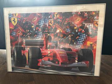 Ferrari Formule 1 Schilderij beschikbaar voor biedingen