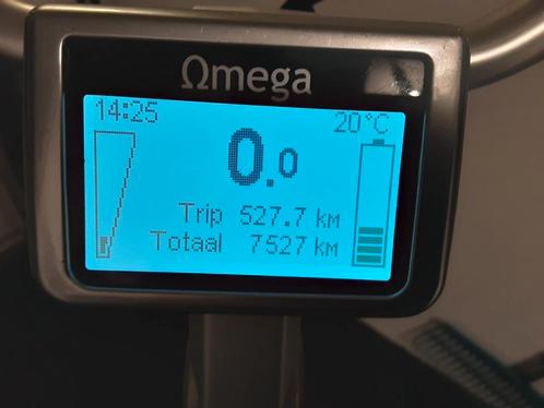 E-BIKE Omega Rih fiets, Fietsen en Brommers, Elektrische fietsen, Zo goed als nieuw, Overige merken, 47 tot 51 cm, 50 km per accu of meer