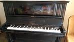 Antieke Duitse rechtopstaande  Ritter piano, Muziek en Instrumenten, Ophalen, Gebruikt, Zwart, Piano