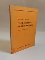 Die Deutsche Tonfilmmusik - Hans Alex Thomas - 1956, Ophalen of Verzenden, Gelezen, Hans Alex Thomas, Filmspecifiek