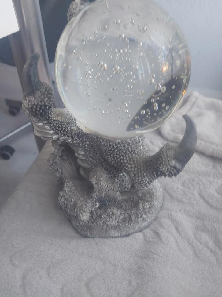 Drakenklauw Glazen Bol - Mystiek Decoratie, Huis en Inrichting, Woonaccessoires | Overige, Zo goed als nieuw, Ophalen of Verzenden