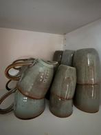 Groen Servies - Borden, Kommen, Kopjes, Huis en Inrichting, Keuken | Servies, Ophalen, Gebruikt, Keramiek, Effen