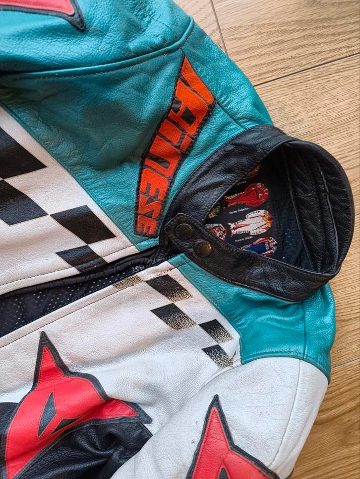 Dainese Retro Motorpak - Cafe Racer, Motoren, Kleding | Motorkleding, Combipak, Dames, Heren, Tweedehands, Ophalen of Verzenden