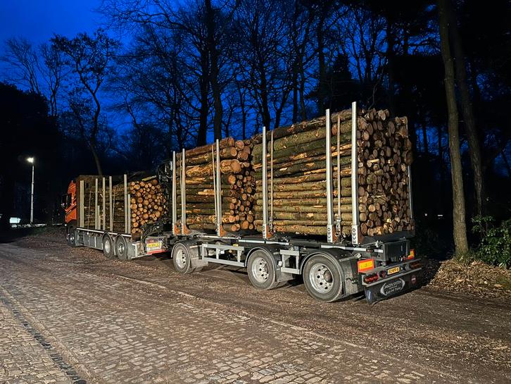 Stookhout stammen Douglas, Tuin en Terras, Haardhout, Ophalen of Verzenden