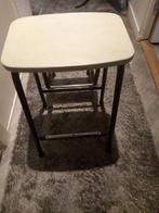 Vintage trapkruk met 2treetjes inklapbaar Brabantia, Huis en Inrichting, Ophalen of Verzenden, Gebruikt, IJzer