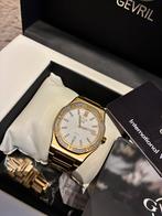 Gevril GV2 Palmanova Dameshorloge Diamant - Compleet!, Overige merken, Staal, Polshorloge, Ophalen of Verzenden