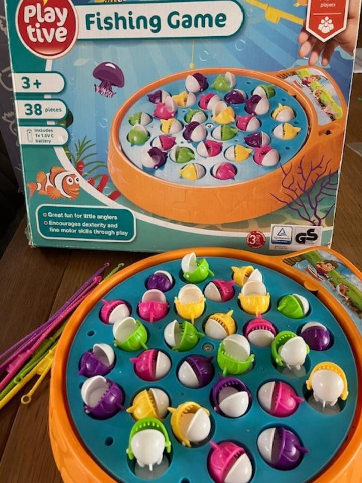 Vis vangen spel, hengelen, Playtive., Kinderen en Baby's, Speelgoed | Educatief en Creatief, Zo goed als nieuw, Ophalen of Verzenden
