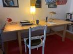 Tafel met verlengstuk, Huis en Inrichting, Tafels | Eettafels, Ophalen, Gebruikt, 200 cm of meer, 50 tot 100 cm
