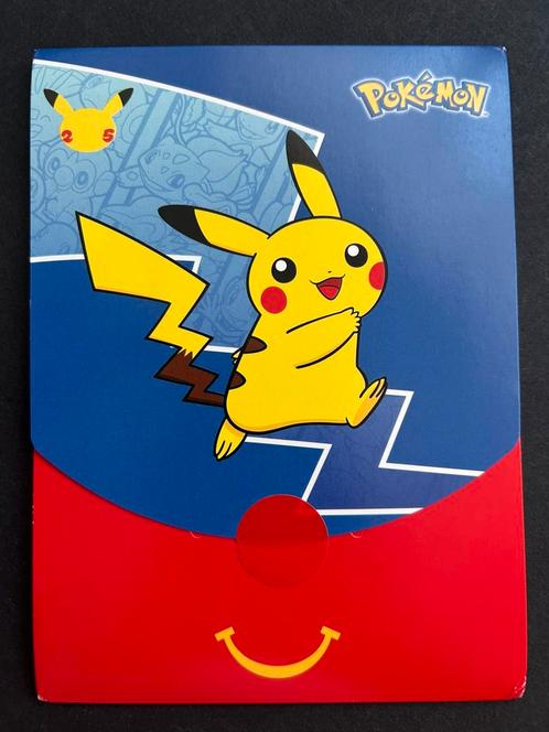McDonalds 2021 Booster Pack, Hobby en Vrije tijd, Verzamelkaartspellen | Pokémon, Zo goed als nieuw, Losse kaart, Ophalen of Verzenden