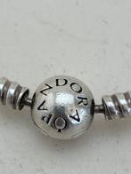Vaste ronde Pandora band, Sieraden, Tassen en Uiterlijk, Armbanden, Ophalen of Verzenden, Zo goed als nieuw, Zilver