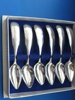 Zilveren Biedermeier periode lepeltjes in doosje., Antiek en Kunst, Antiek | Bestek, Verzenden