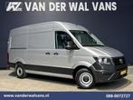 Volkswagen Crafter 2.0 TDI 141pk L3H3 L2H2 Euro6 Airco | Nav, Auto's, Bestelauto's, Voorwielaandrijving, Stof, Gebruikt, 4 cilinders