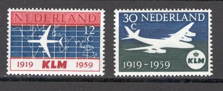3643 - Nederland nvph 729/730 postfris , 40 jaar KLM, Postzegels en Munten, Postzegels | Nederland, Postfris, Na 1940, Verzenden