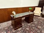 Klassiek Engels Ondiep Chesterfield Bureau, Antiek en Kunst, Ophalen