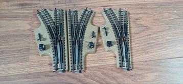 Marklin Vintage M-Rail handwissel Rechts / Links beschikbaar voor biedingen