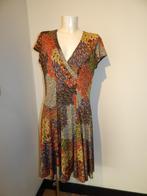 Joseph Ribkoff stretch jurk apart design kleuren zwierig D44