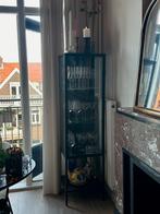 Ikea Rudsta - vitrinekast - zwart staal, Huis en Inrichting, Ophalen of Verzenden, Zo goed als nieuw, 25 tot 50 cm, 50 tot 100 cm