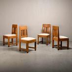 Art Deco Amsterdamse School eetkamer stoelen, Ophalen of Verzenden