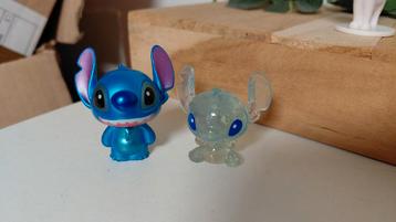 2 Disney poppetjes Stitch  beschikbaar voor biedingen