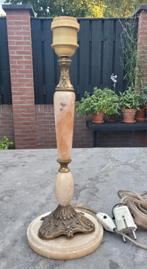 Prachtige lampenvoet (onyx), Antiek en Kunst, Antiek | Lampen, Ophalen