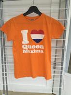 T-shirt “I love Queen Maxima”, maat 140, Ophalen of Verzenden, Jongen of Meisje, Shirt of Longsleeve