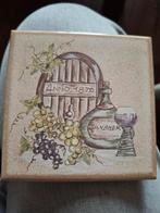 Vintage Duitse Tegel - Anno 1870 Silvaner, Ophalen of Verzenden