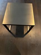 RVS Bijzettafel 60x60x45, Ophalen, Gebruikt, Vierkant, 50 tot 100 cm