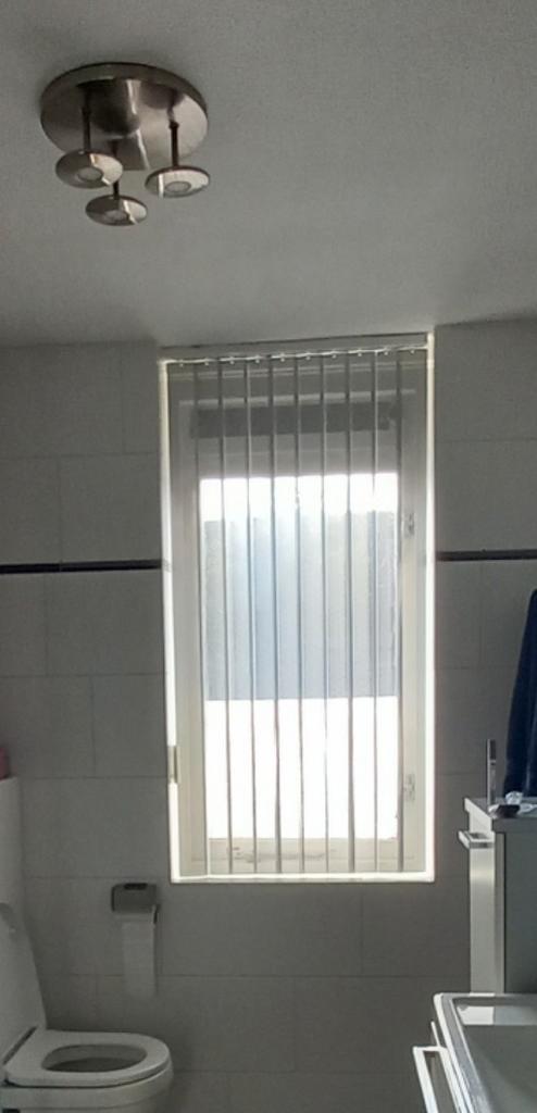 Lamellen rvs nette staat, Huis en Inrichting, Stoffering | Gordijnen en Lamellen, Gebruikt, Minder dan 100 cm, 50 tot 100 cm, Ophalen of Verzenden