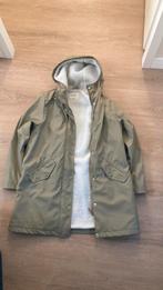 Regenjas groen Only maat m teddy voering  alleen ophalen, Ophalen, Zo goed als nieuw, Groen