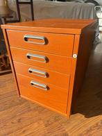 Galant ladeblok op wielen incl. vakverdelers, Huis en Inrichting, Kasten | Ladekasten, Ophalen, Minder dan 50 cm, Gebruikt, 3 of 4 laden