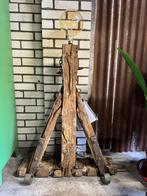 Houten unieke lamp, Ophalen