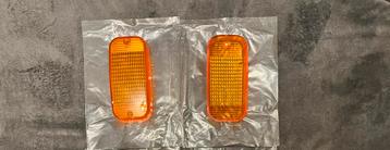 Omnius/ talmu/ hella/ dagrijlamp glas/ oranje/ nieuw beschikbaar voor biedingen