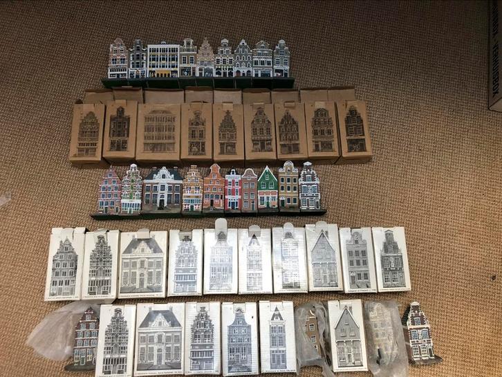 3 complete Blokker grachtenhuisseries jubileum 1896-1996, Verzamelen, Complete verzamelingen en Collecties, Ophalen of Verzenden