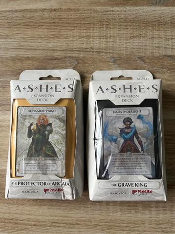 Ashes Expansion Decks: Fiona & James beschikbaar voor biedingen